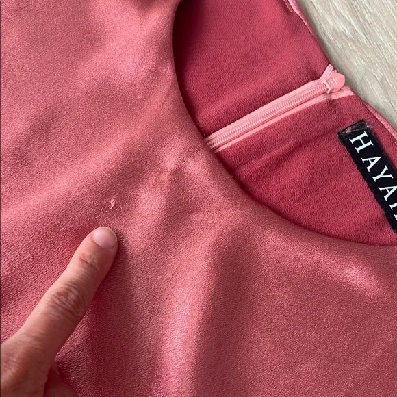 Elegant Pink Maxi Dress - Picture 4 of 11